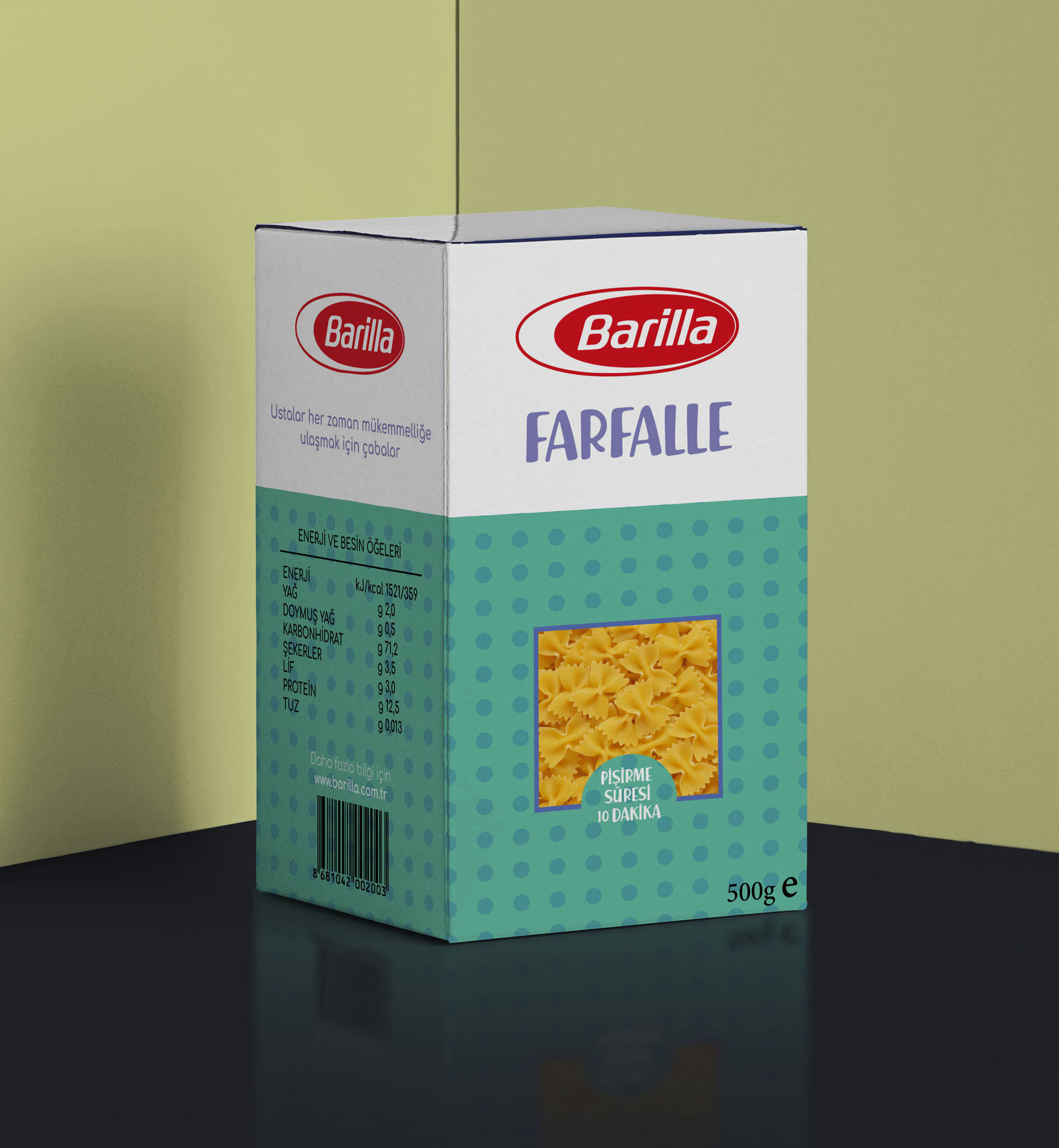Barilla Ambalaj Tasarımı