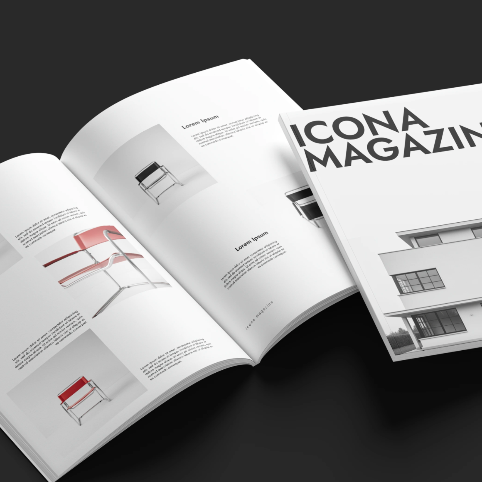 ICONA Magazine/editorial design
