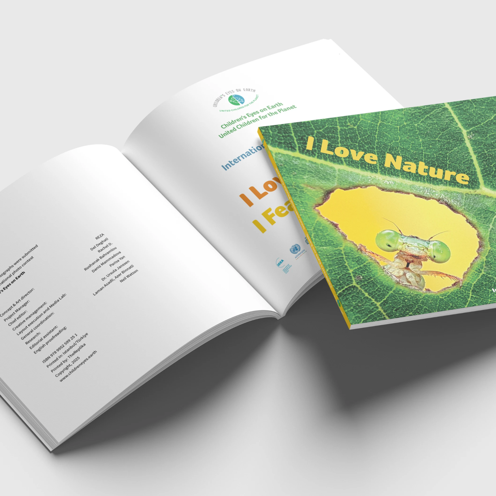 Children’s Eyes on Earth — Editorial Book Design