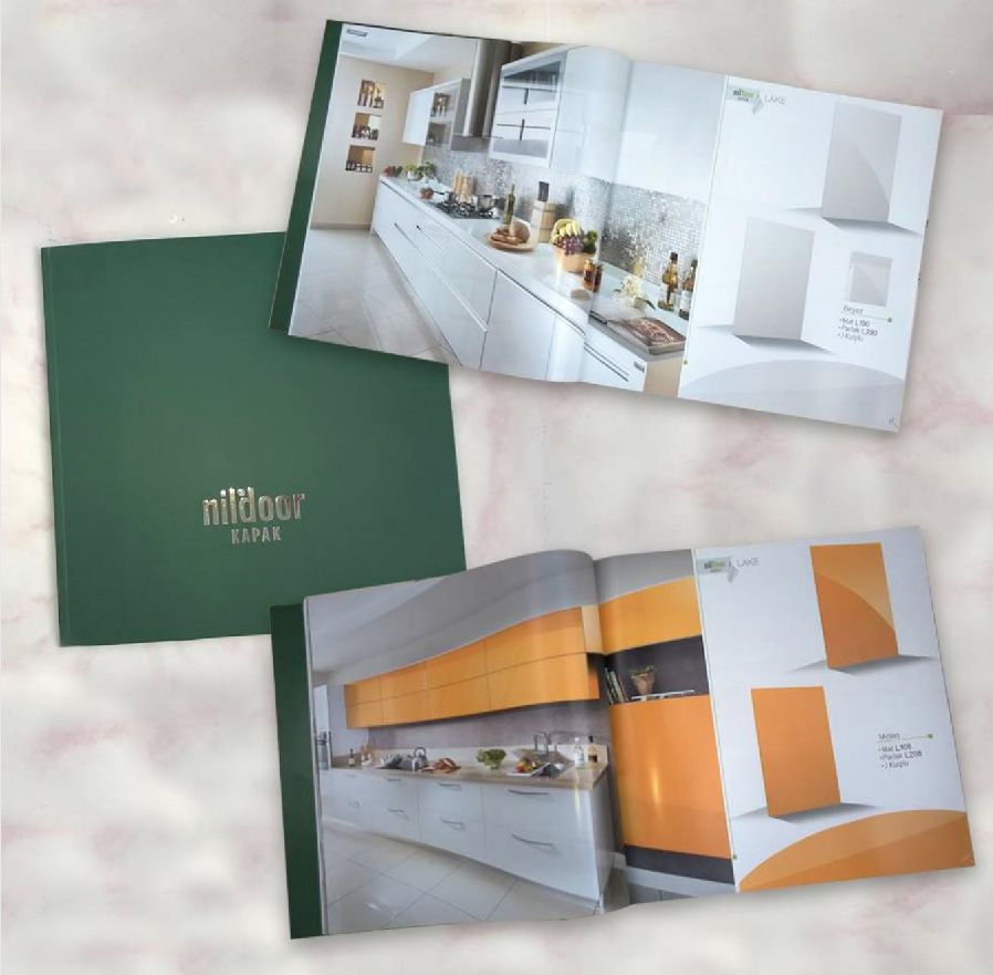 Nildoor mobilya için katalog tasarımı