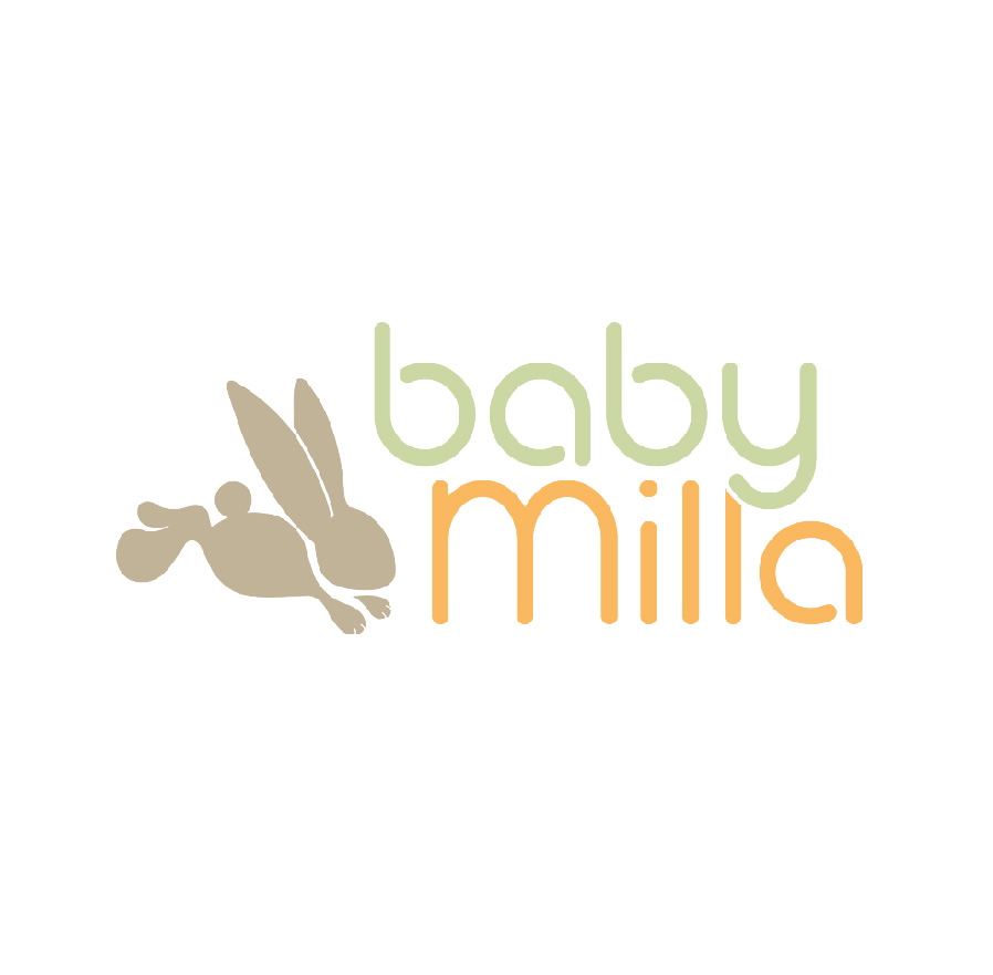 Baby Milla bebek & Çocuk konfeksiyon logo tasarımı