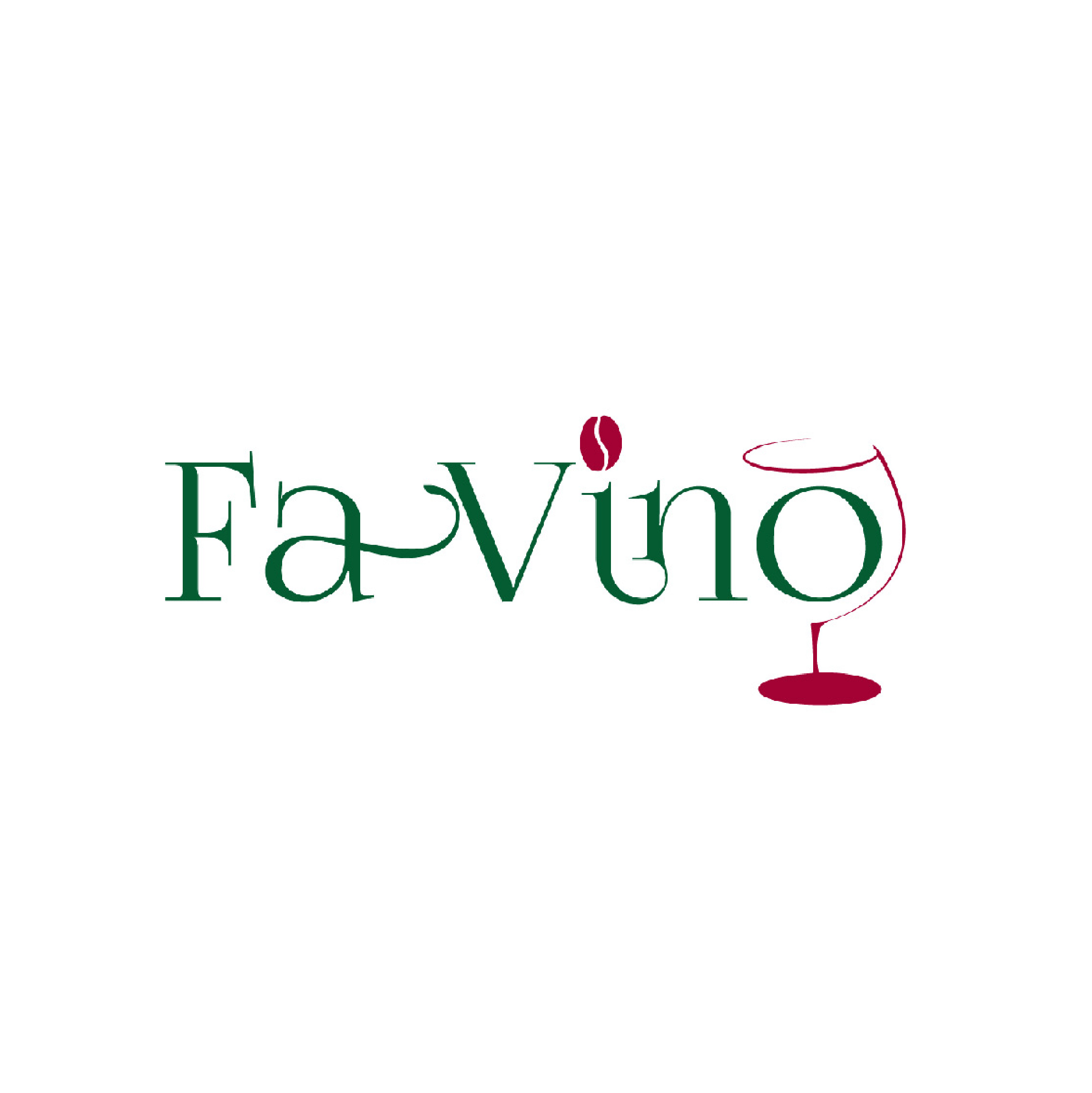 Favino Cafe ve Şarap evi Logo tasarımı