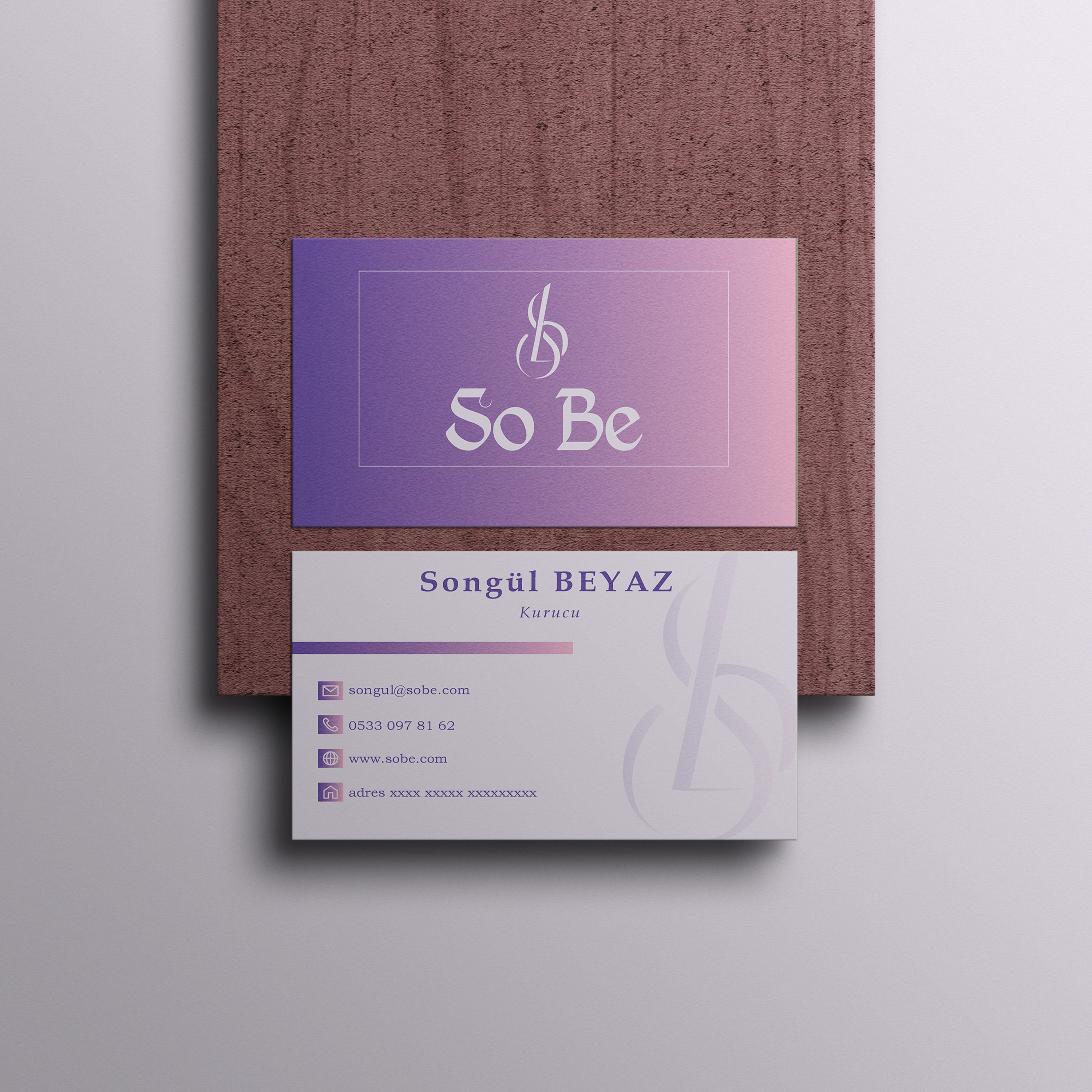 So Be kurumsal kimlik - logo