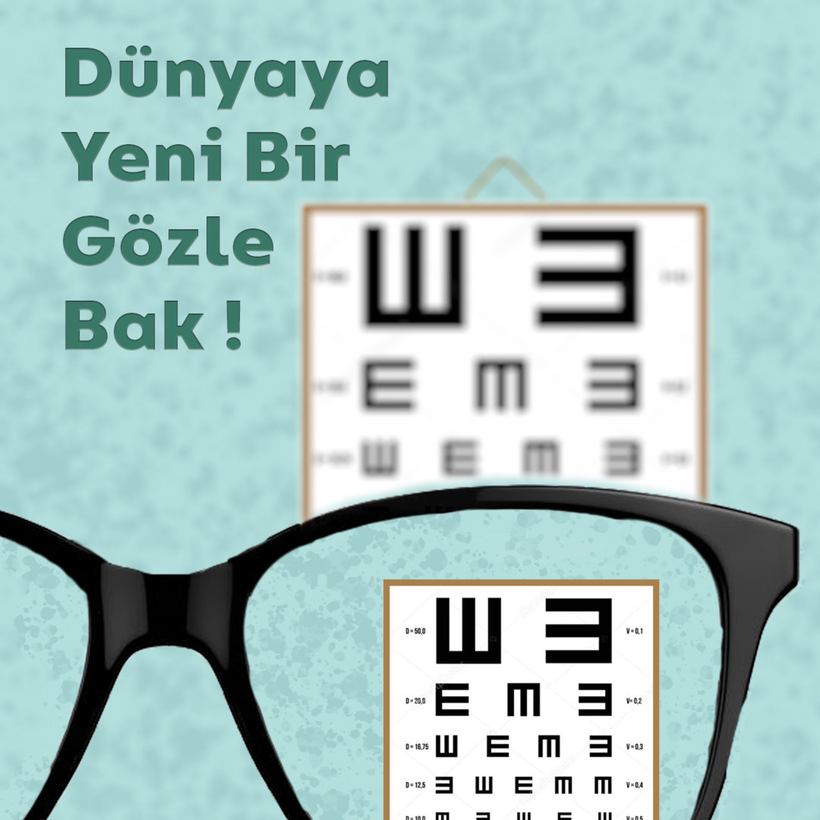 Optik Mağaza Örnek Sosyal Medya Postu